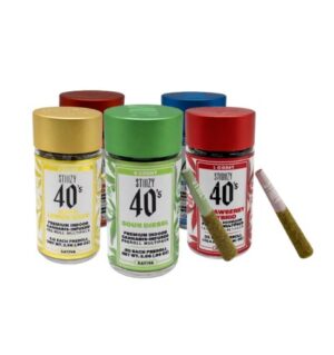STIIIZY 40s Infused Pre-Rolls | 5-Pack